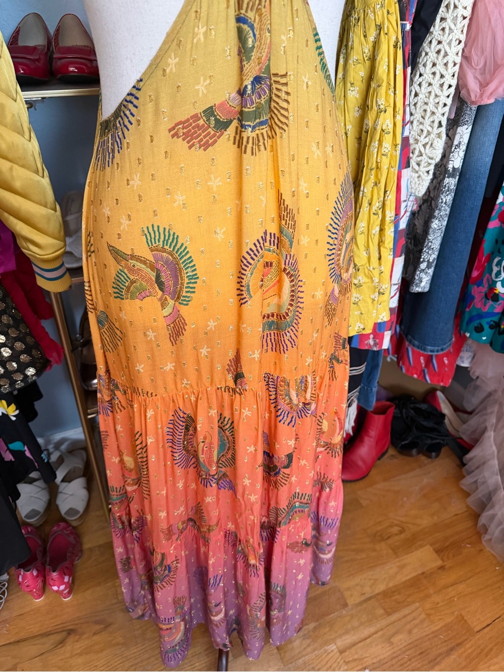 Farm Rio Bird Maxi - Size Large - Picture 3 of 12